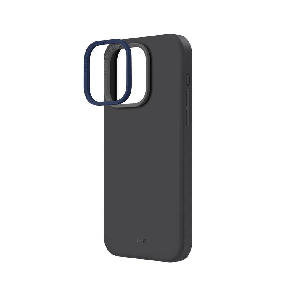 Uniq Case for iPhone 15 Pro Max Hybrid Magclik Charging Lino Hue, Black - Image 2