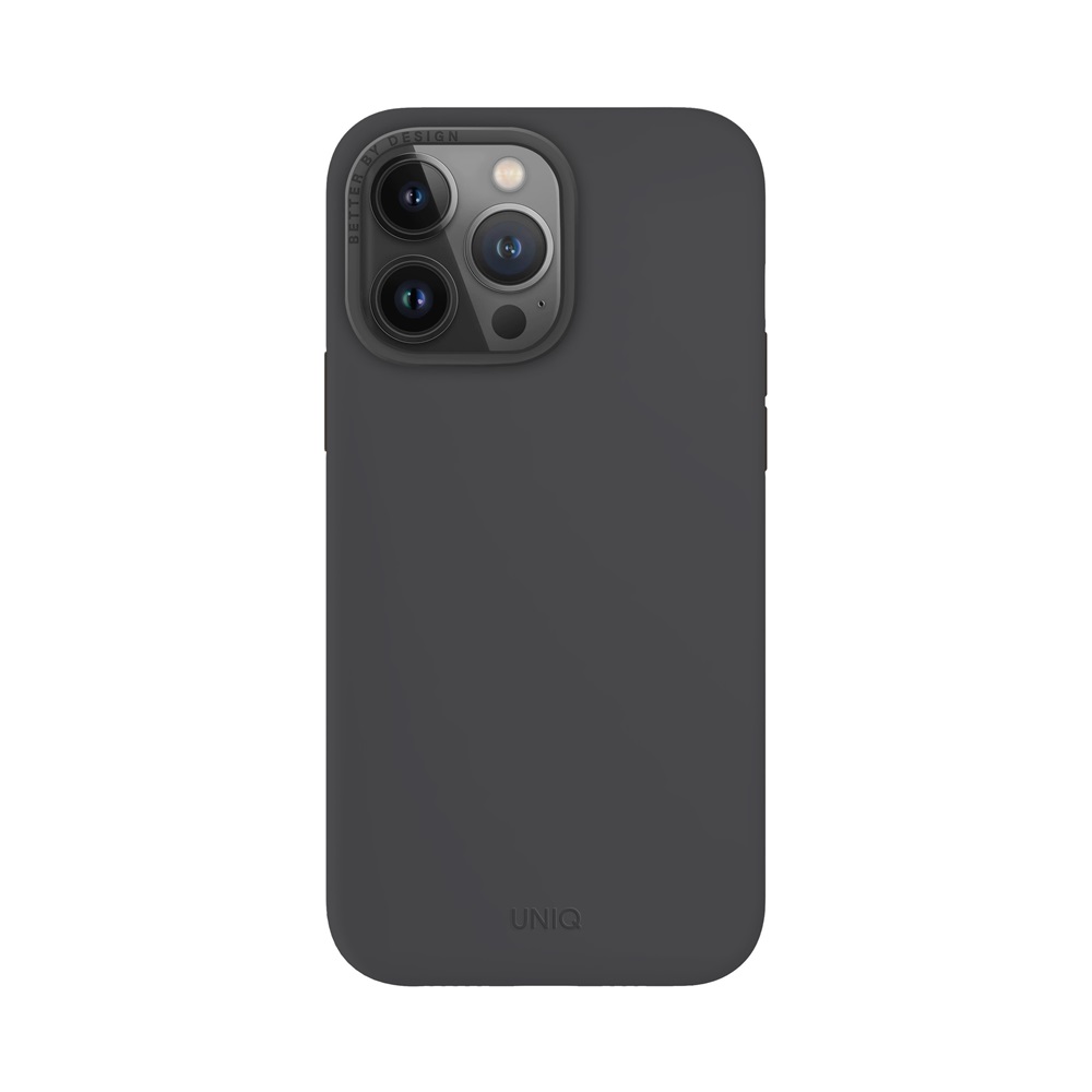 Uniq Case for iPhone 15 Pro Max Hybrid Magclik Charging Lino Hue, Black - Image 3