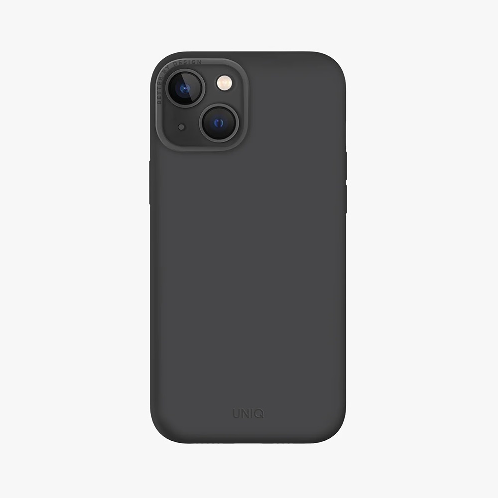 Uniq Case for iPhone 14 Hybrid Magclik Charging Lino Hue, Grey - Image 2