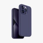 Uniq Case Liquid Silicone Lino Fig for iPhone 14 Pro, Purple