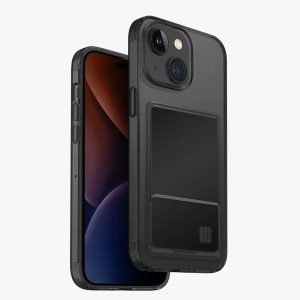 Uniq Case Hybrid Air Fender ID for iPhone 15, Grey