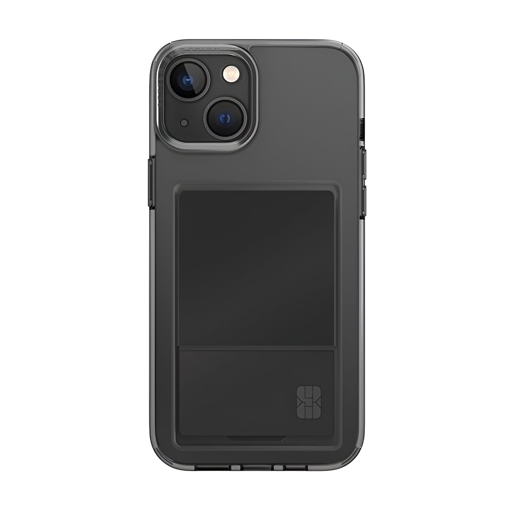 Uniq Case Hybrid Air Fender ID for iPhone 15, Grey - Image 2