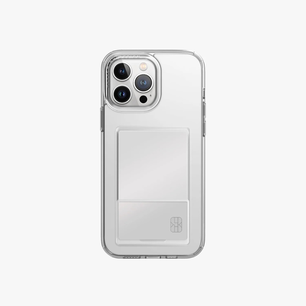 Uniq Case Hybrid Air Fender ID for iPhone 15 Pro Max, Clear - Image 2