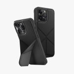 Uniq Case Hybrid Magclick Charging Transforma for iPhone 15 Pro, Black
