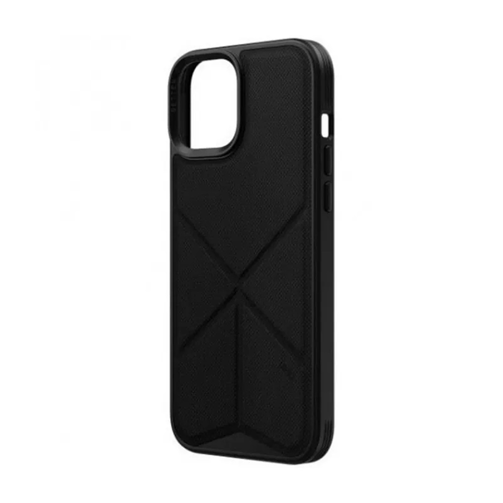 Uniq Case Hybrid Magclick Charging Transforma for iPhone 15 Pro, Black - Image 3