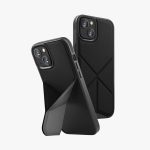 Uniq Case Hybrid Magclick Charging Transforma for iPhone 15 Pro Max, Black