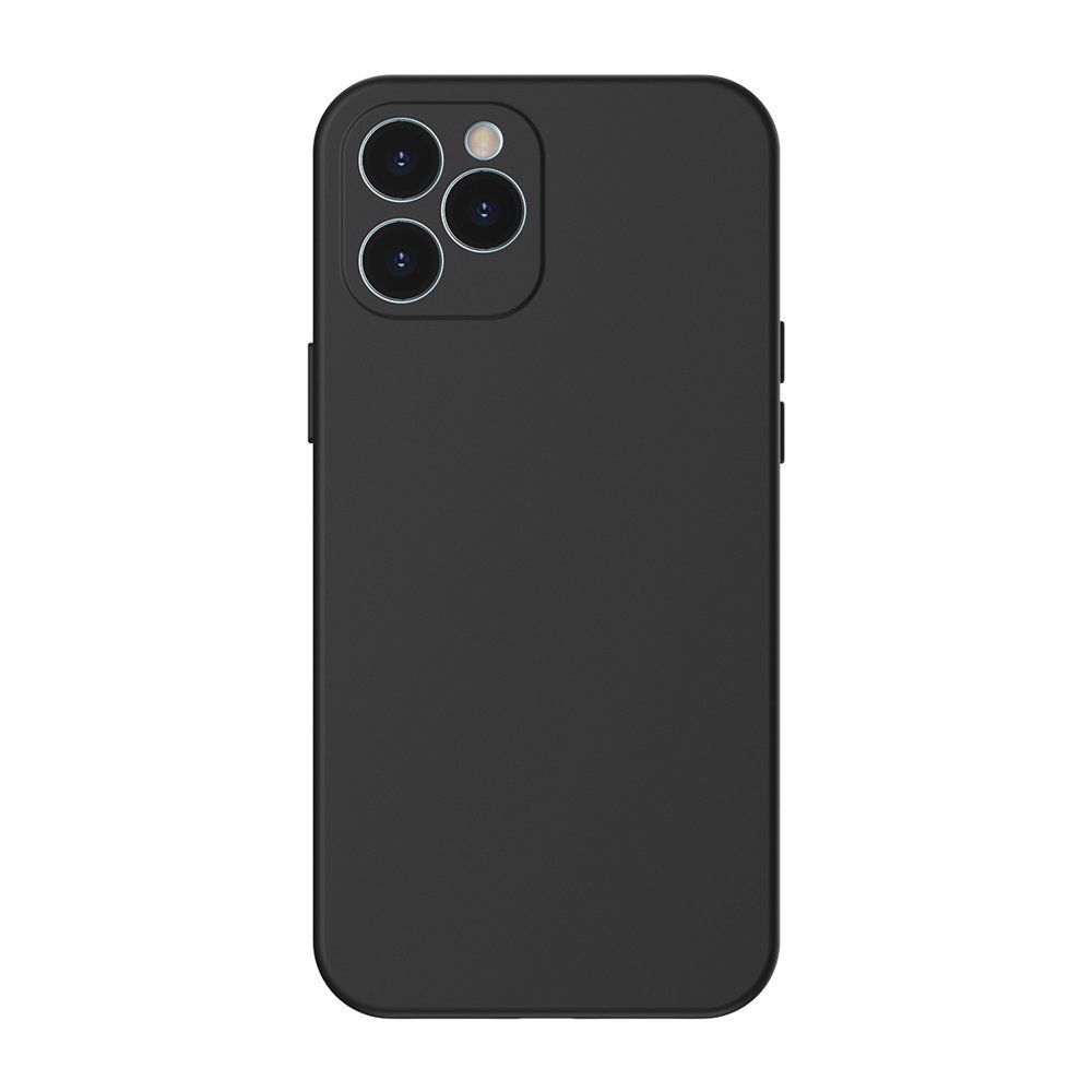 Baseus Case Liquid Silicone Gel Protective iPhone 12 Pro, Black