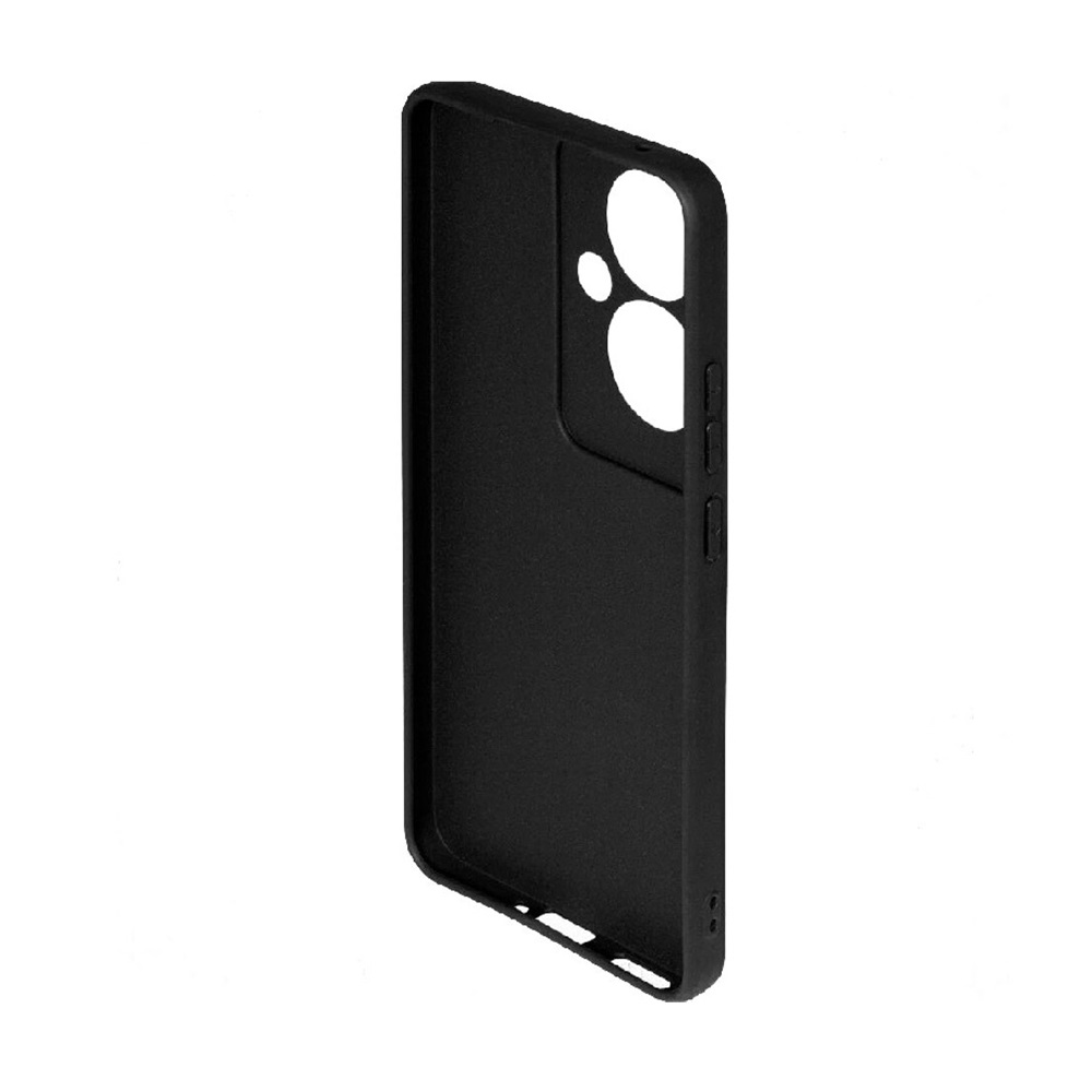 WOO Case Liquid Silicone Oppo Reno 11F, Black - Image 2
