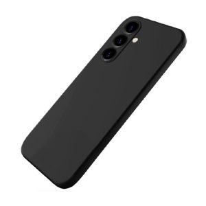 WOO Case Liquid Silicone Samsung A25 5G, Black