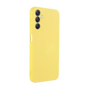 WOO Case Liquid Silicone Samsung A25 5G, Yellow