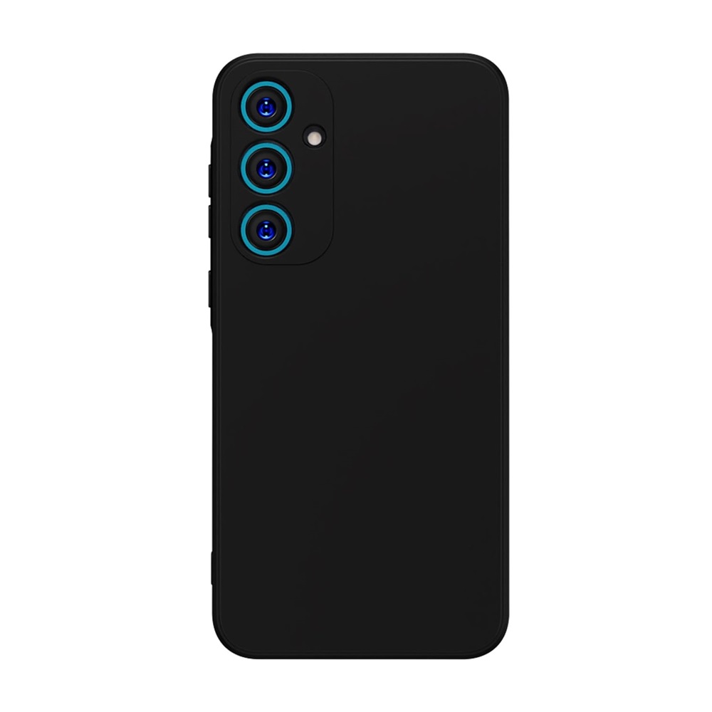 WOO Case Liquid Silicone Samsung A35 5G, Black - Image 2