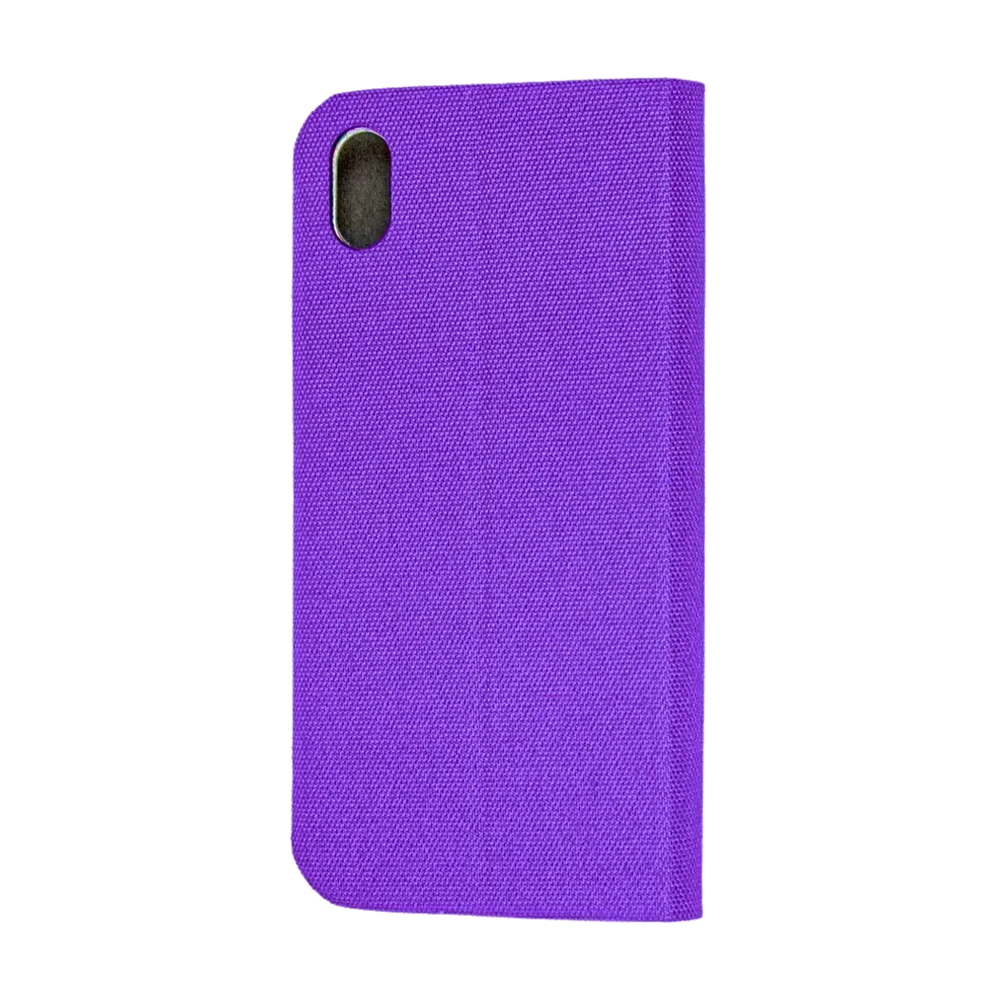 WOO Case Shell Flip Nylon Xiaomi Redmi Note 13 Pro 4G, Purple - Image 2