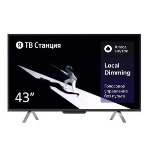 Yandex Smart TV Station With Alisa, 43", YNDX-00091