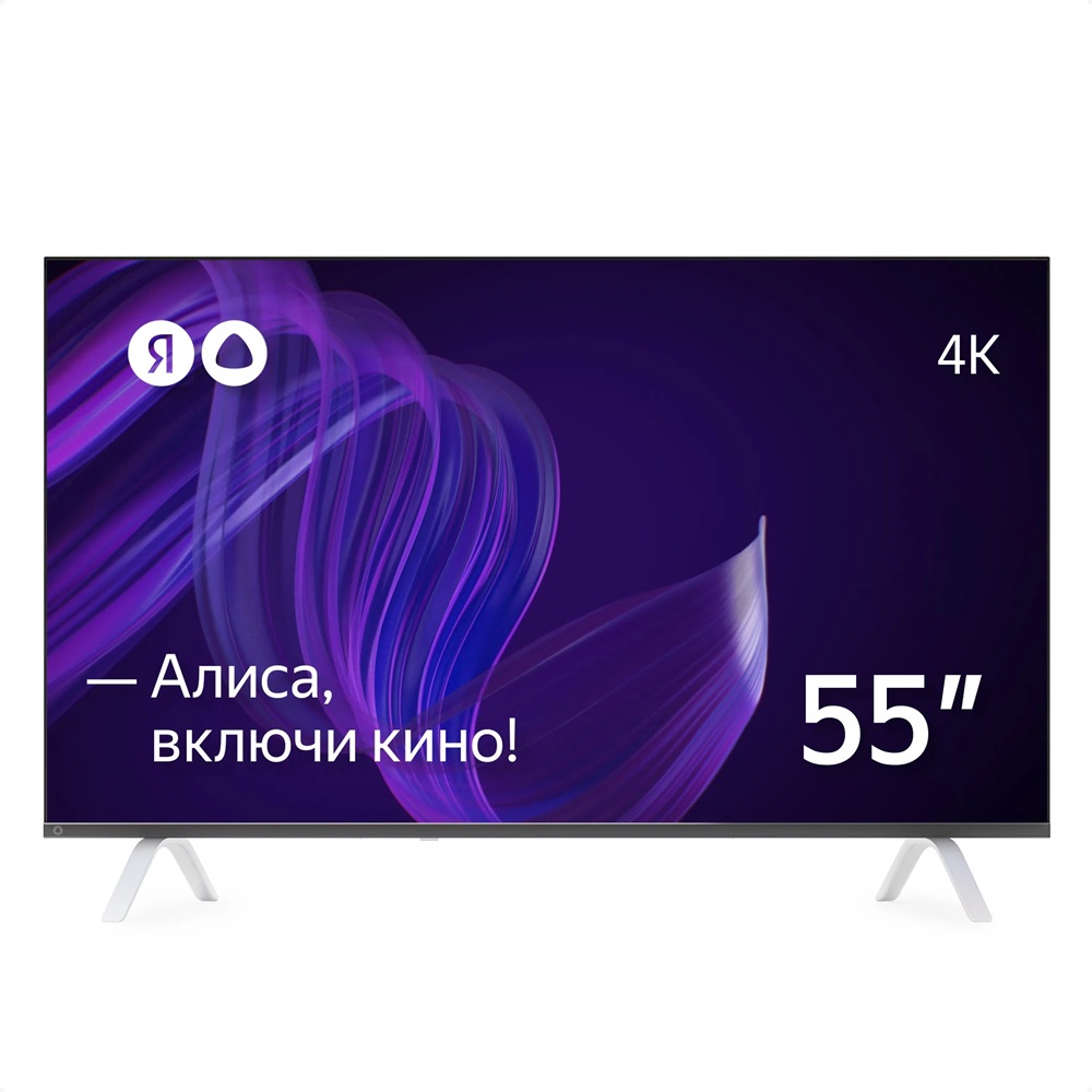Yandex Smart TV Station Pro With Alisa 55", YNDX-00101