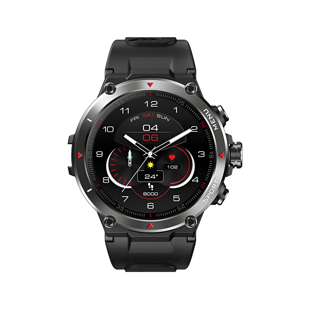 Zeblaze Smart Watch Stratos 2, GPS, AMOLED Display, 5 ATM(50M), Meteorite Black - Image 2