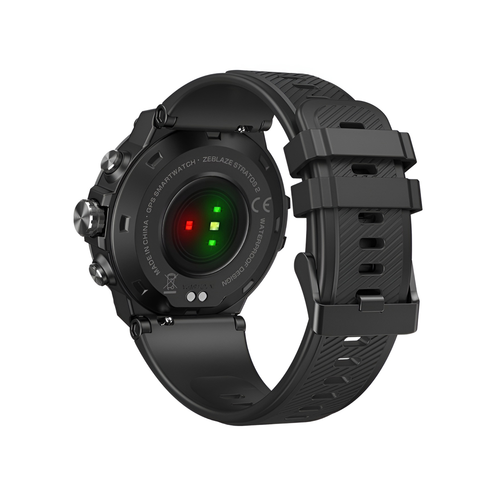 Zeblaze Smart Watch Stratos 2, GPS, AMOLED Display, 5 ATM(50M), Meteorite Black - Image 3