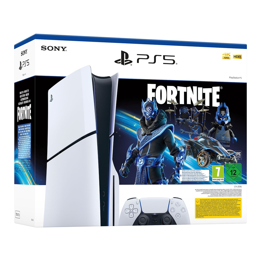 Sony Console Playstation 5 Slim Fortnite Cobalt Star - Image 3