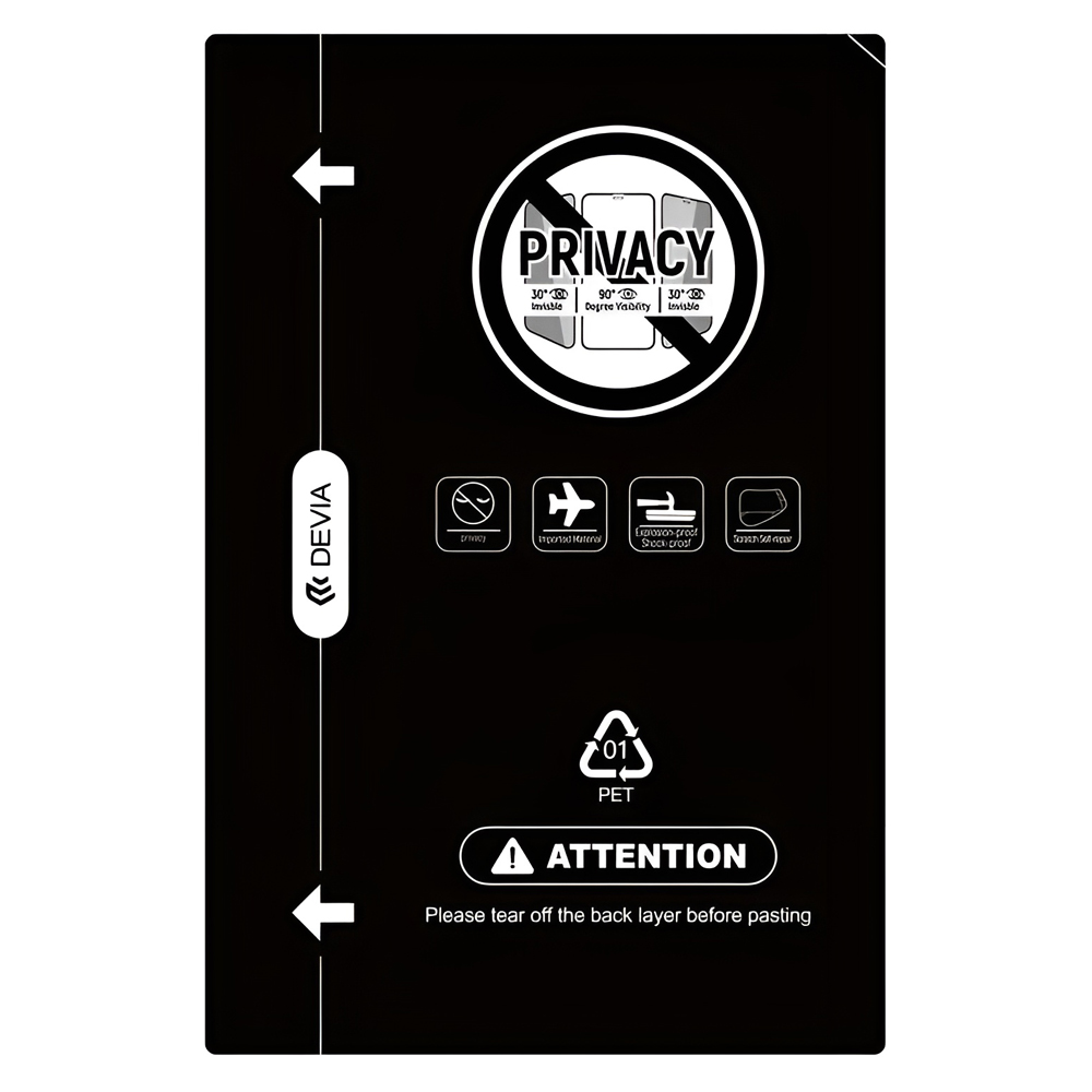 Devia Intelligent Tpu Soft Privacy Protector Front Film 0,18mm (1Pcs) - Image 2