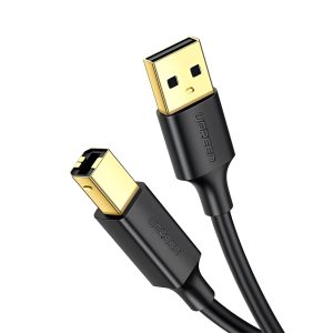 UGREEN Cable AM-BM USB 2.0 3M US135, Black