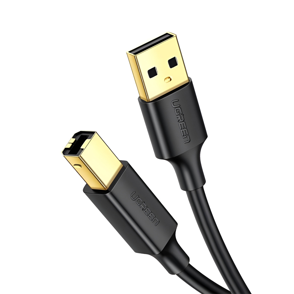 UGREEN Cable AM-BM USB 2.0 3M US135, Black