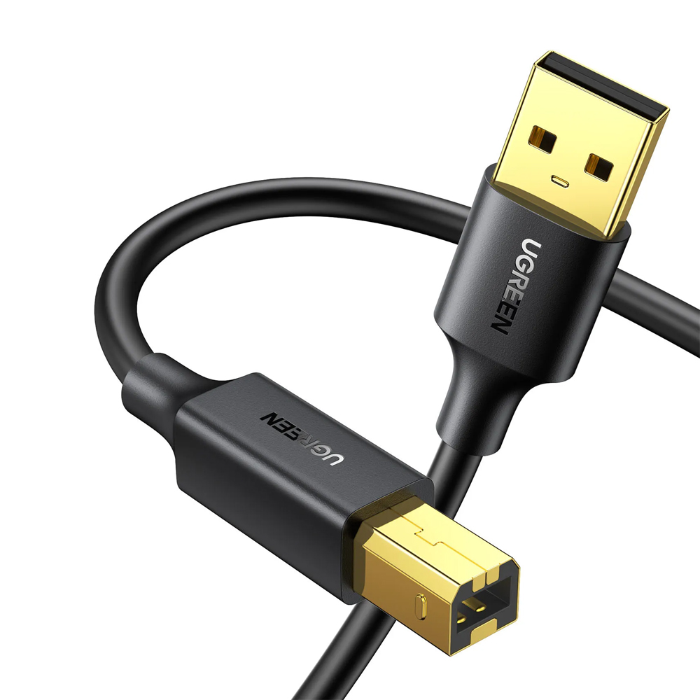 UGREEN Cable AM-BM USB 2.0 3M US135, Black - Image 3