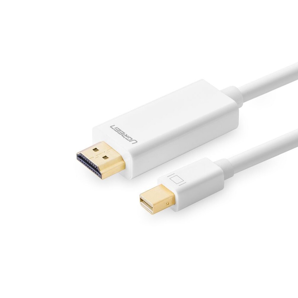 UGREEN Cable mDP to HDMI 4K@30Hz 2M MD101, White - Image 2