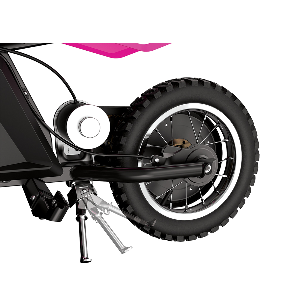 Razor Electric Motorbike MX125 Dirt Rocket, Pink - Image 3
