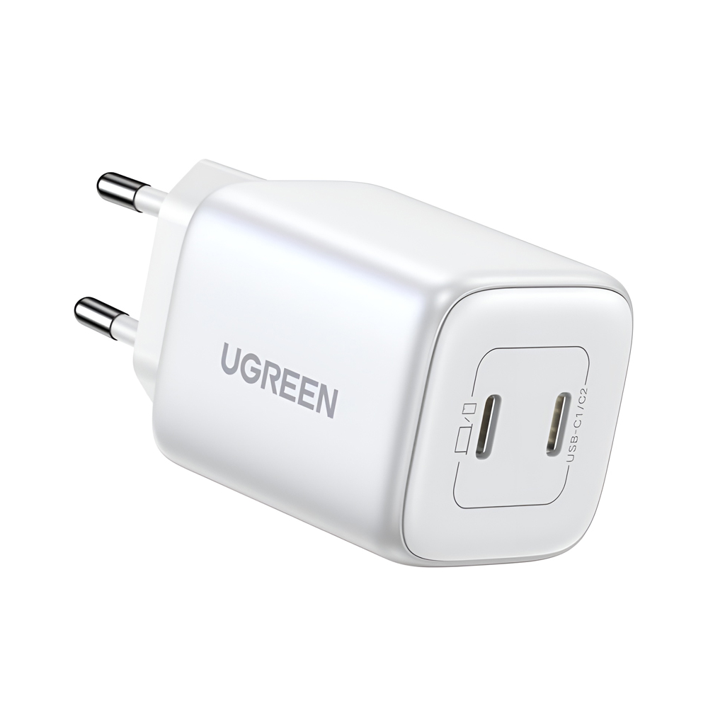 UGREEN Nexode GaN Charger 2*Type-C 45W CD294, White - Image 2
