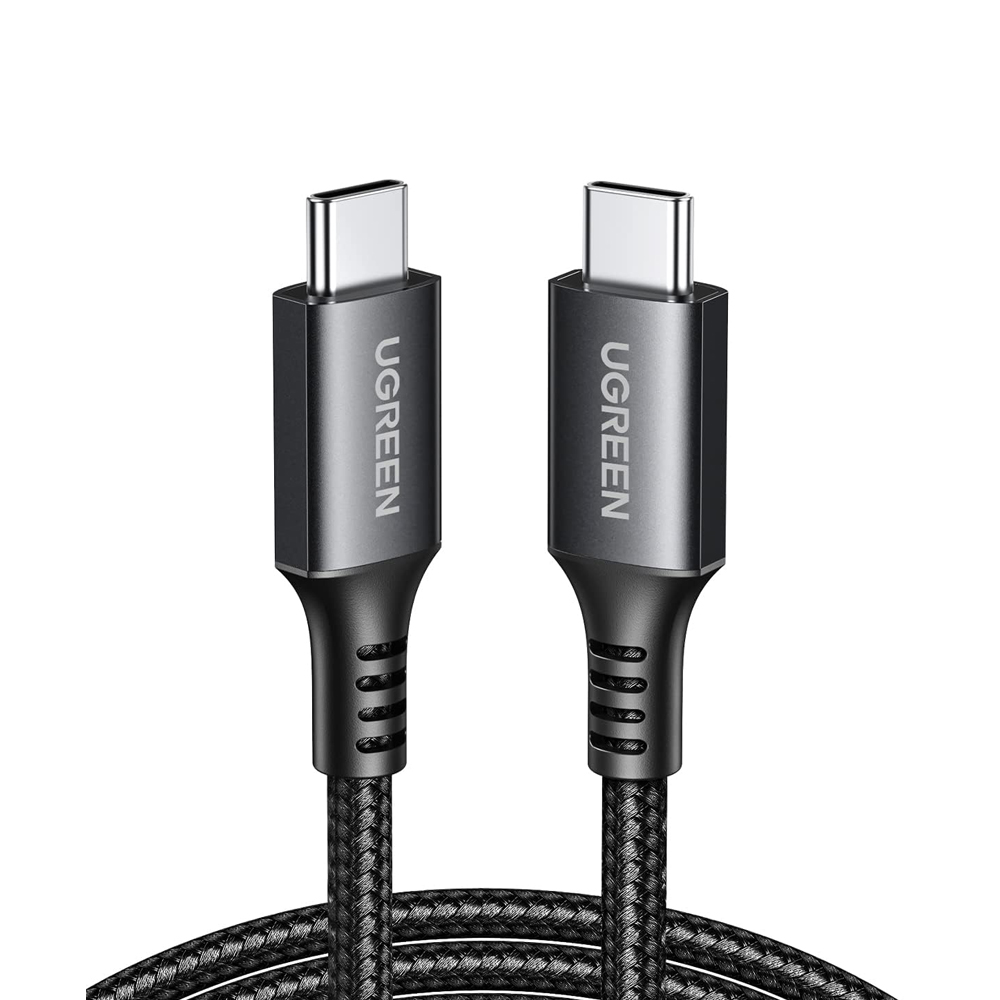 UGREEN Cable Type-C to Type-C 3A 60W 1m 480Mbps, Gray - Image 2
