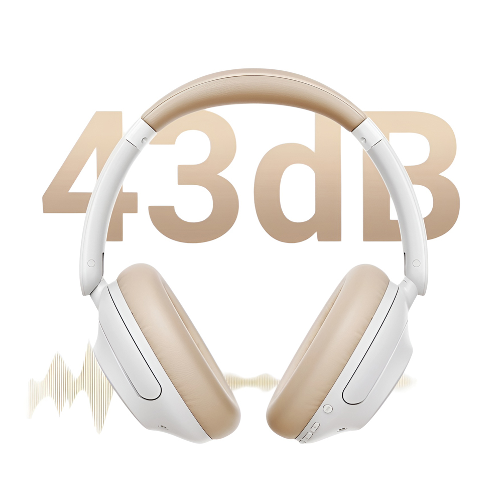 UGREEN Headphones HiTune Max5 Hybrid ANC, White - Image 3