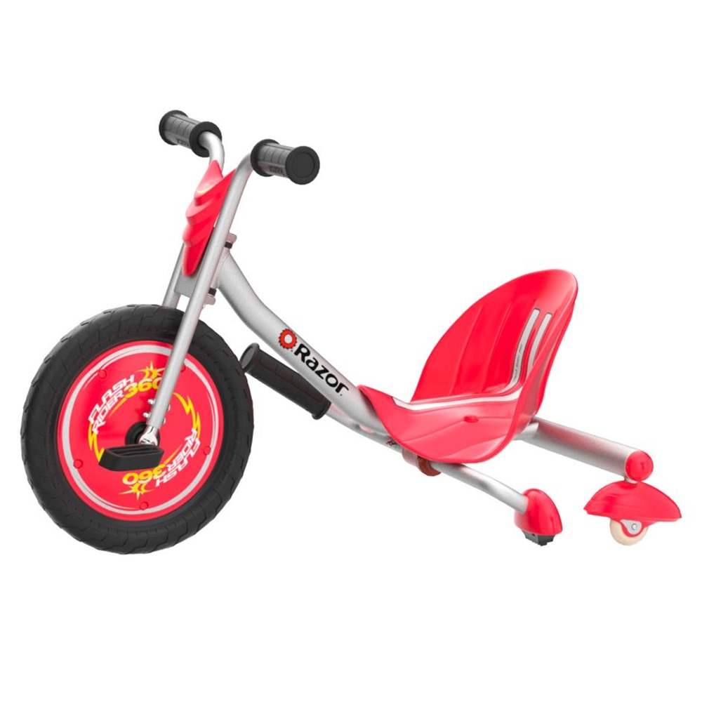 Razor Ride-On FlashRider 360, Red 23L Intl - Image 2