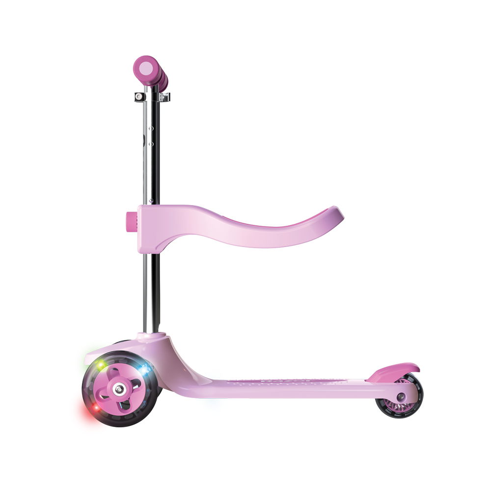 Razor Scooter Kids Convertible 2in1 Rollie Deluxe, Pink - Image 2