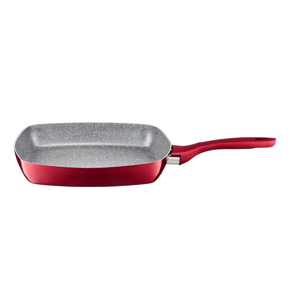 Ambition, Grill Pan, Jasper, Qualum Basic Stone Coating, 26X26 Cm, Aluminium, Plastic - Image 2