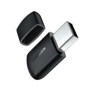 UGREEN Adapter WiFi USB AC650 11ac Dual-Band 2.4GHz/200Mbps 5GHz/433Mbps CM448, Black