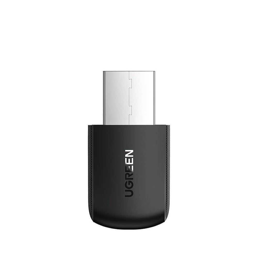 UGREEN Adapter WiFi USB AC650 11ac Dual-Band 2.4GHz/200Mbps 5GHz/433Mbps CM448, Black - Image 2