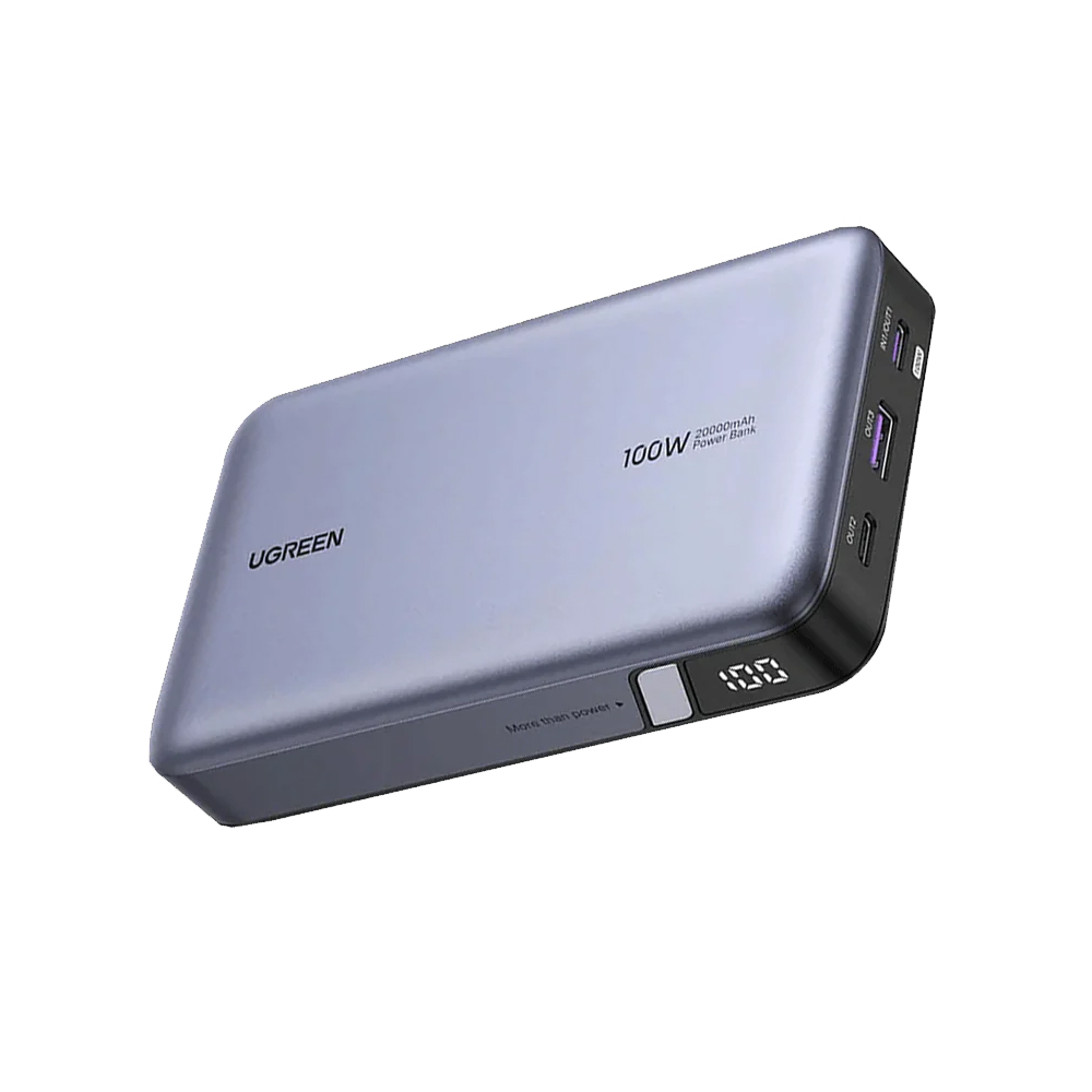 UGREEN Power Bank Nexode Two-way Fast Charging 20000mAh, 100W, Grey - Image 2