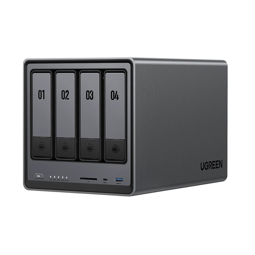 UGREEN Network Attached Storage DXP4800 4-Bay (Diskless) EU, Black