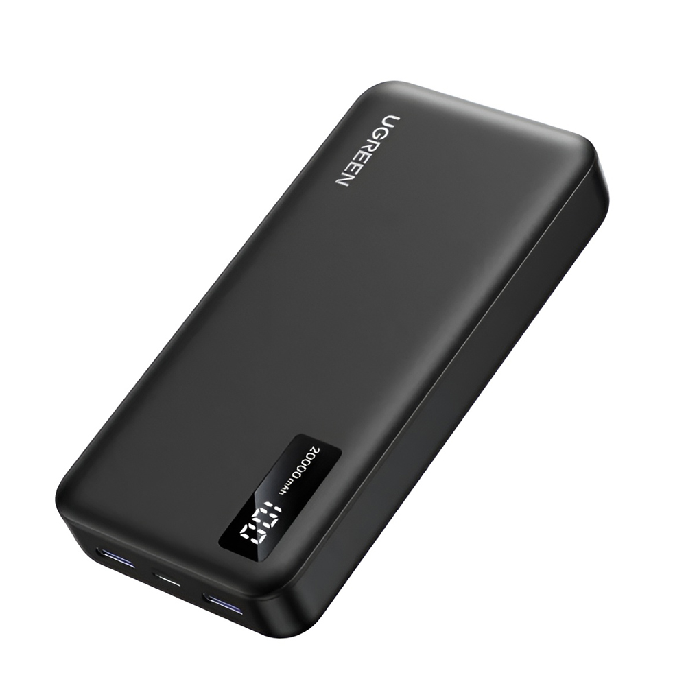 UGREEN Power Bank Two-way Fast Charging 20000mAh ,20W, Grey - Image 2