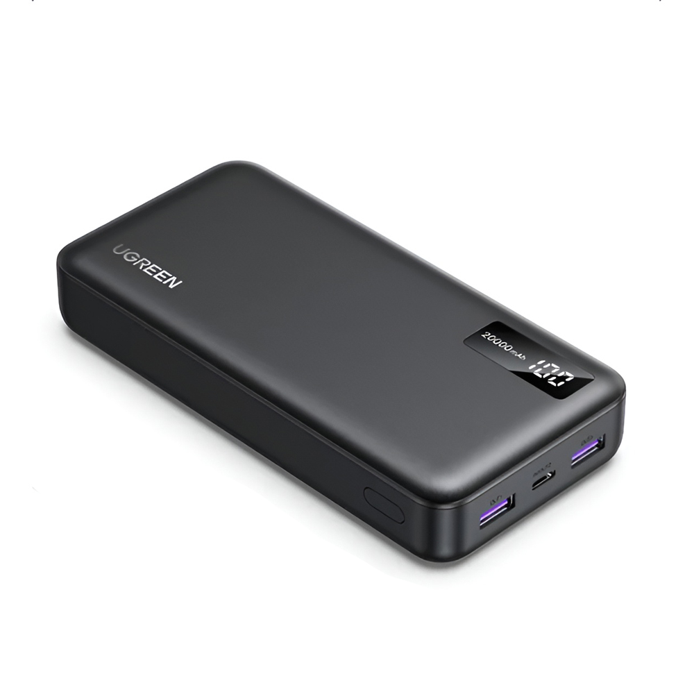 UGREEN Power Bank Two-way Fast Charging 20000mAh ,20W, Grey - Image 3