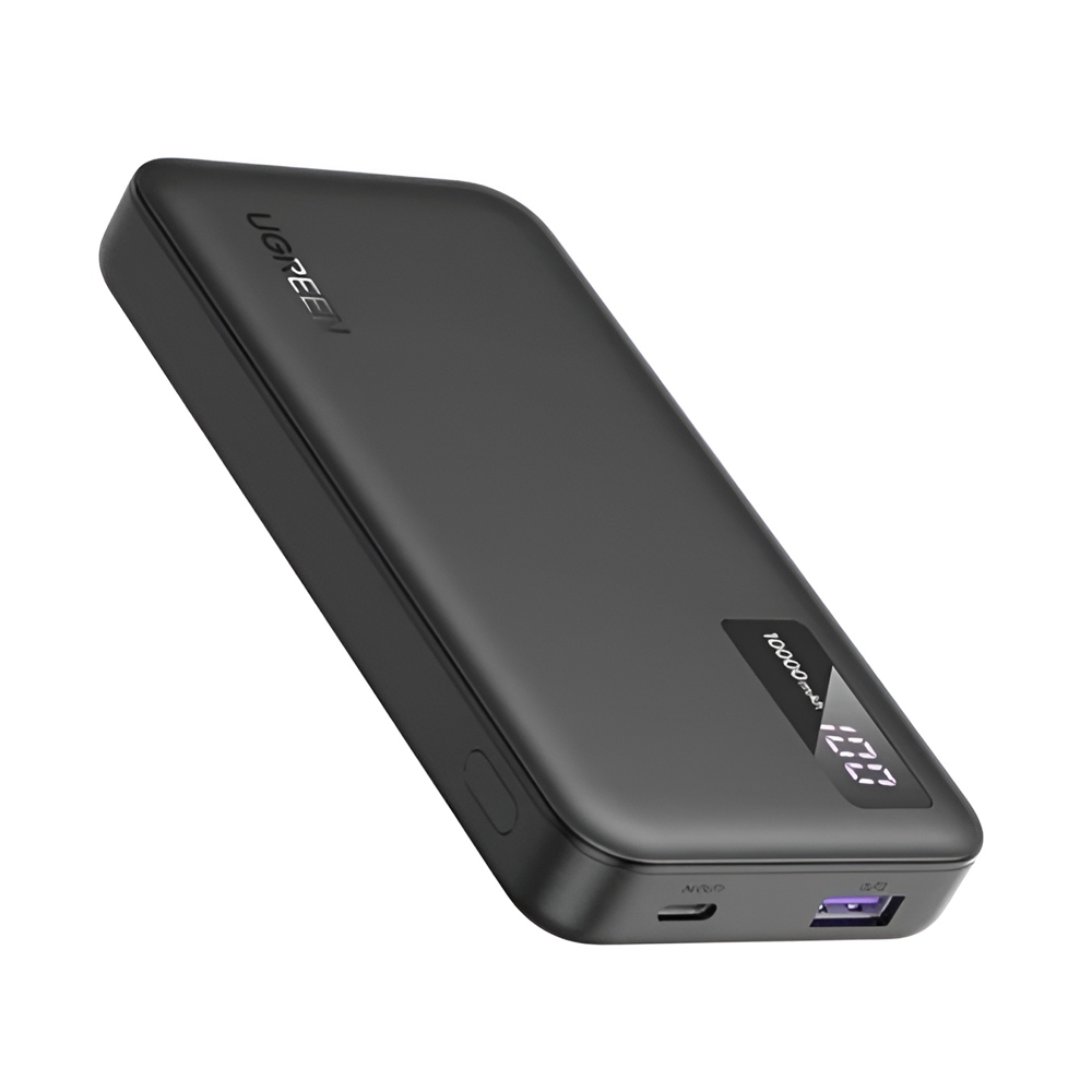 UGREEN Power Bank with Digital Display, 10000mAh, 22,5W, Black - Image 2