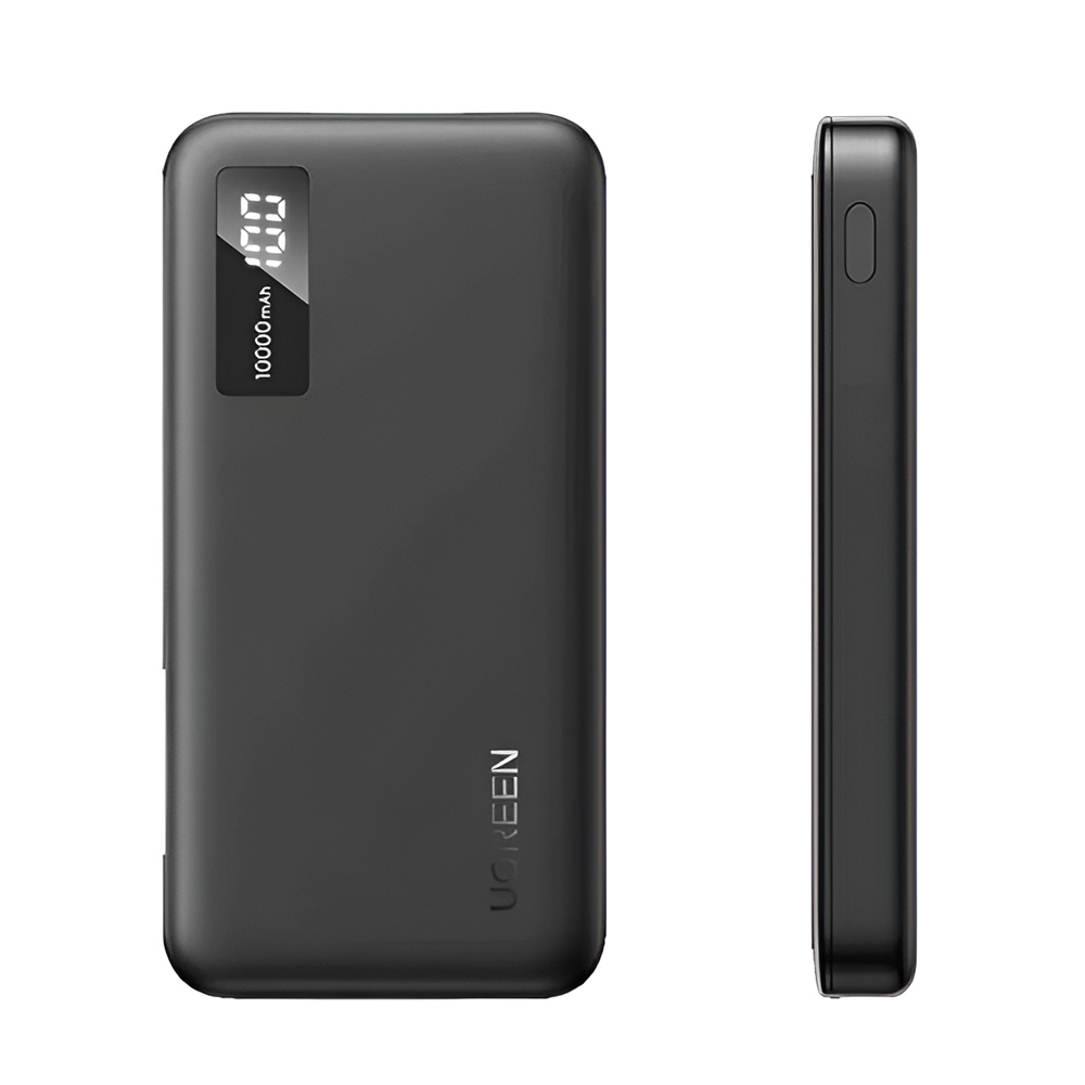 UGREEN Power Bank with Digital Display, 10000mAh, 22,5W, Black - Image 3