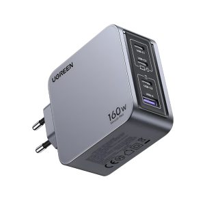 UGREEN Nexode Pro GaN Charger 1*USB-A+3*Type-C 160W X763, Black