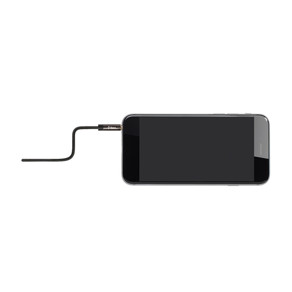 ttec Cable Audio 3.5mm to 3.5mm (1m), Black - Image 2
