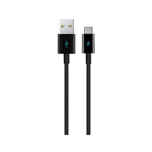 ttec Cable USB to Type-C 2.4A (1.2m), Black