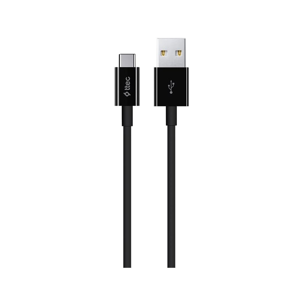 ttec Cable USB to Type-C 2.4A (1.2m), Black - Image 2