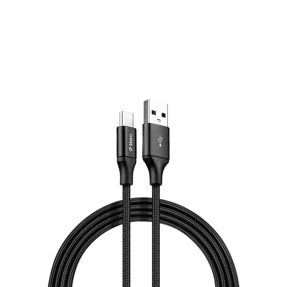 ttec Cable USB to Lightning 2.4A (2m) XL Alumi, Black