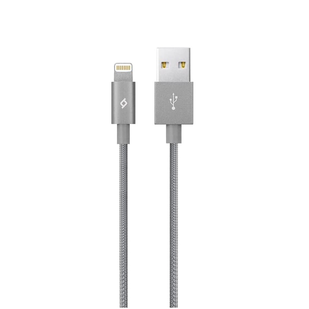 ttec Cable USB to Lightning MFI 2.4A (1.2m) Alumi, Space Gray - Image 2