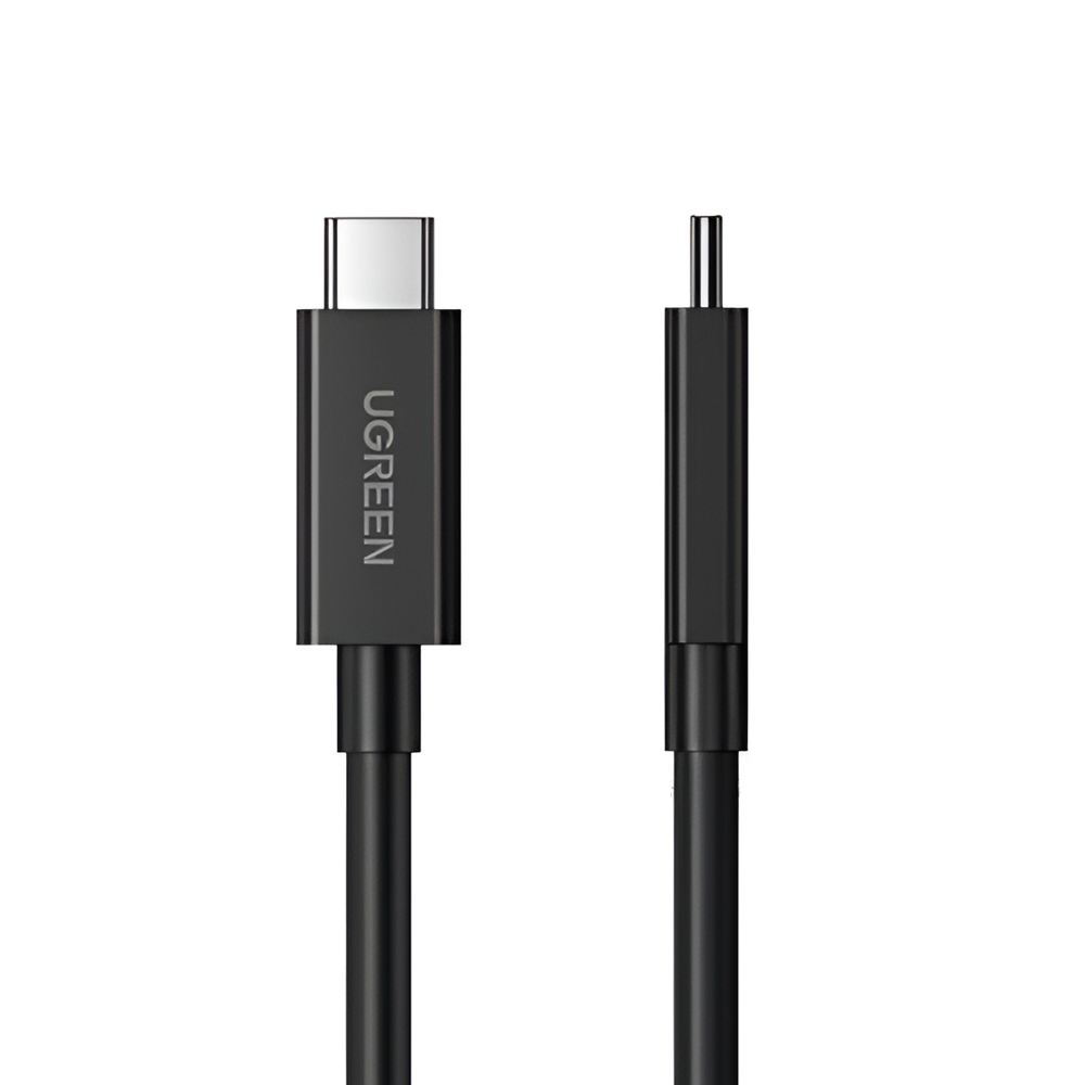 UGREEN Cable Type-C to Type-C Thunderbolt 4, 40Gbps, 0.8m US501, Black - Image 3