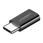 UGREEN Adapter USB-C to Micro USB Adapter, US157, Black