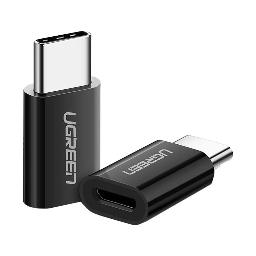 UGREEN Adapter USB-C to Micro USB Adapter, US157, Black - Image 2